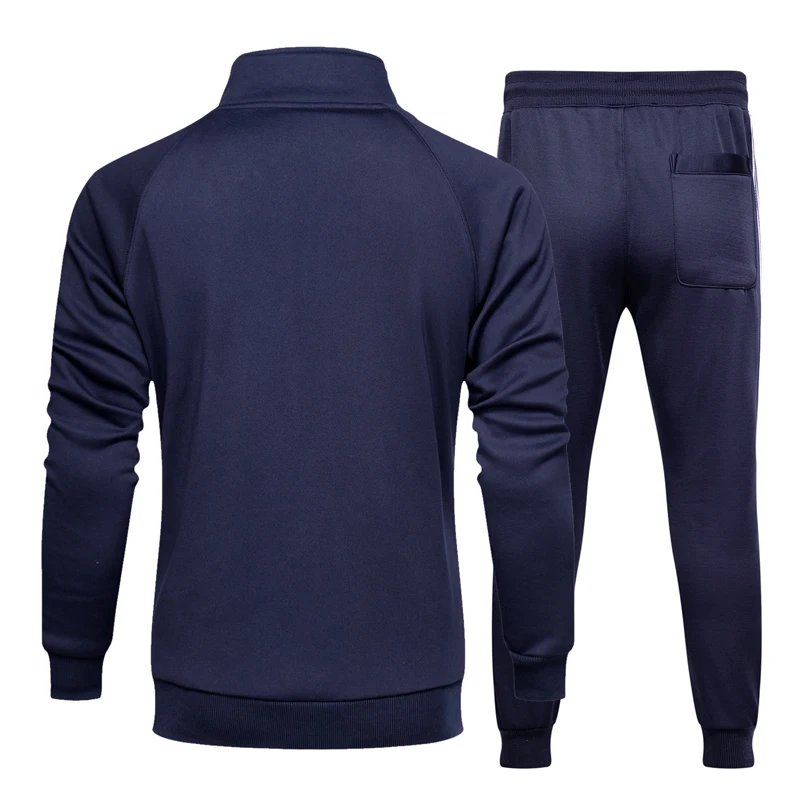 

Fall Running Sets Men Long Sleeve Jacket Sweatpants Sportswear Fitness Hoodies Sweatshirt Pants Gym Sports Suit Male Tracksuit