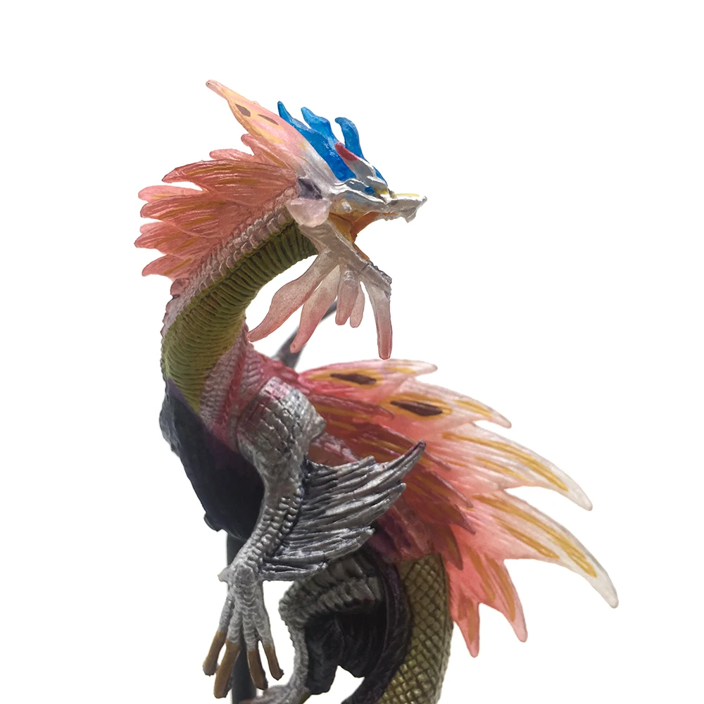 Японская игра монстр Хантер мир Паоу Дракон ПВХ Модель персонажей героев