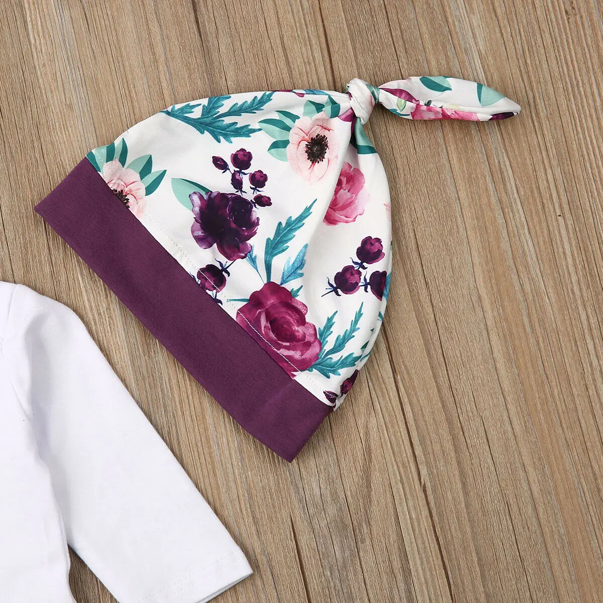 4 шт. Детский комбинезон с длинным рукавом шапка и повязка на голову | Мать ребенок