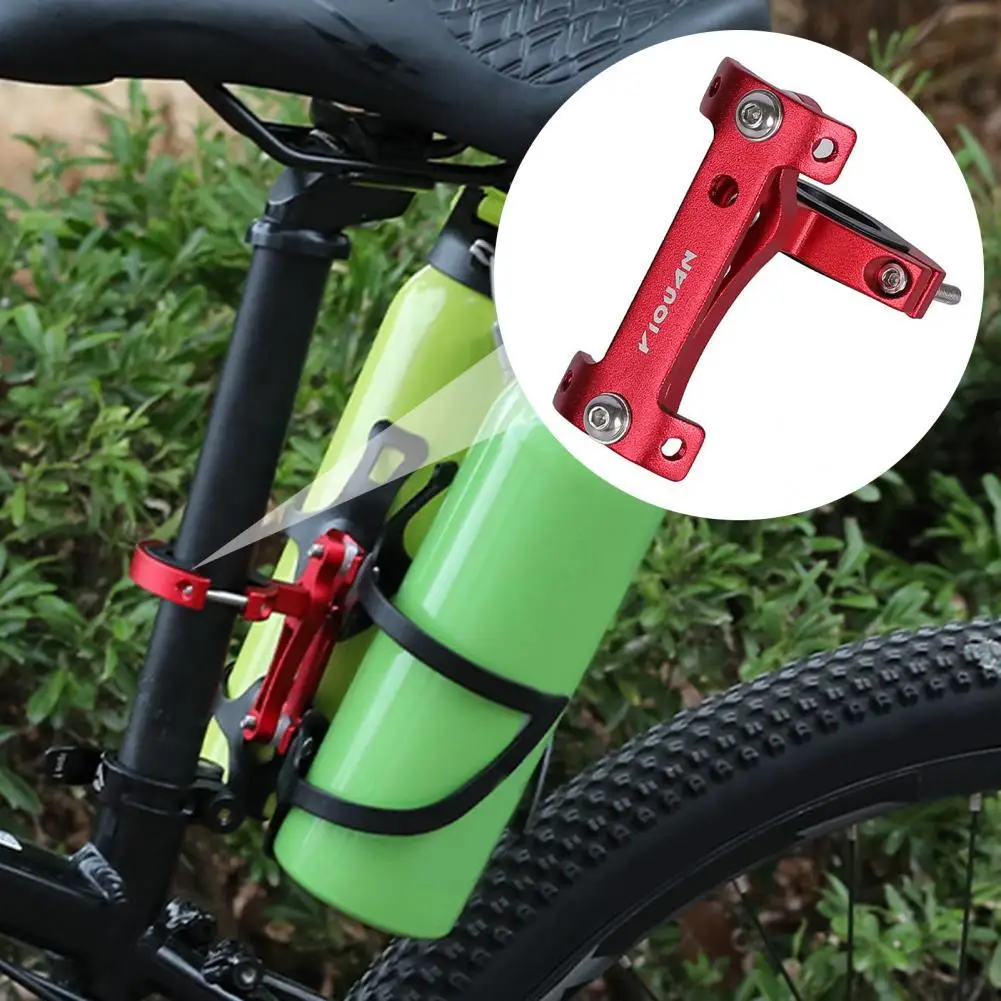 

Cycling Saddle Cage Holder Stability Anti-oxidation Bike Water Bottles Cage Extender Bicycle Bottle Cage Mount for Bike