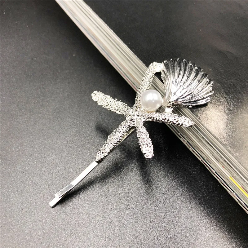 Головной убор для девочек женская шпилька волос с жемчугом Детские аксессуары