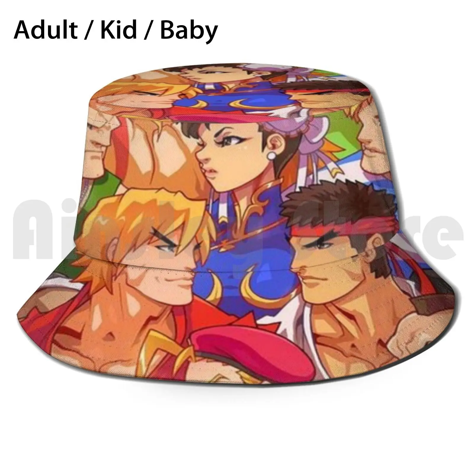 Fanart Sun Hat Foldable UV Protection Vintage Ryu Ken Jacket Australia Store 5 Bed Sheets Characters Mens Krav Maga