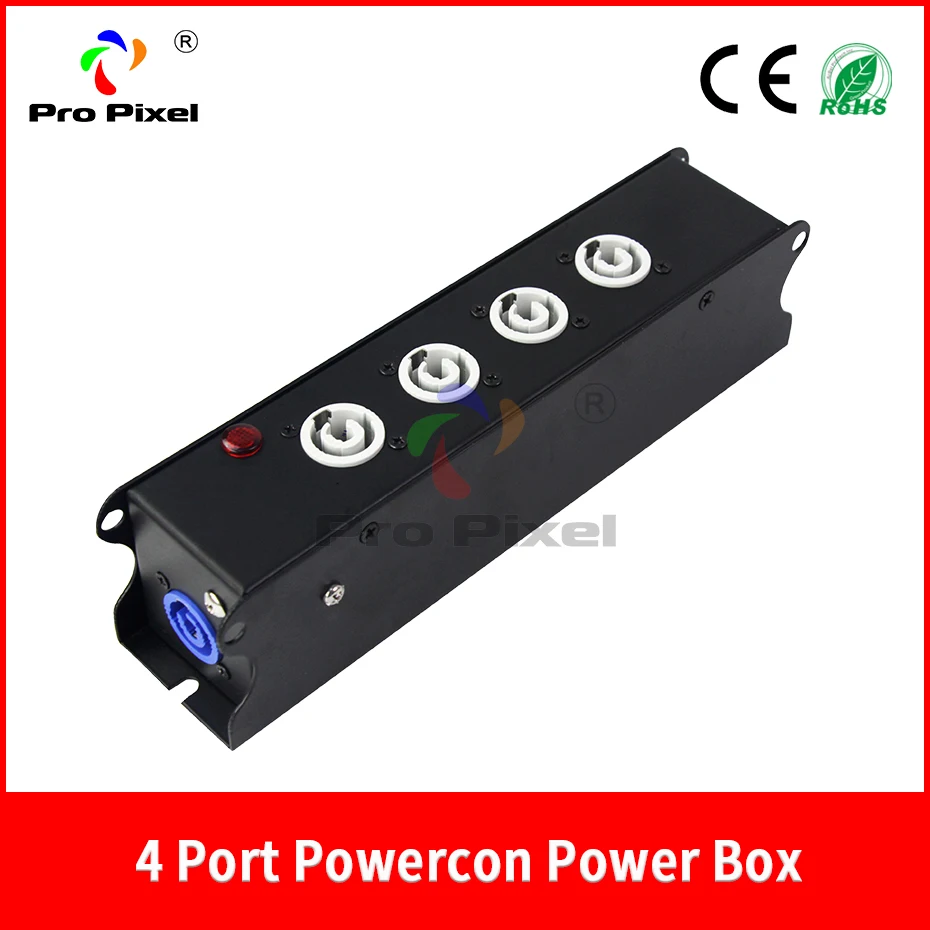 1 шт. 4 порта power con power Box, power con in и power con out для движущихся головок, dj светильник