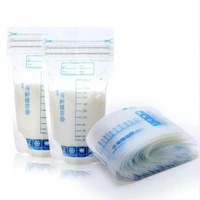 30pcs 250ml sterile and frozen food storage bags for newborns baby clear breast milk storage bag feeding freezer seal container