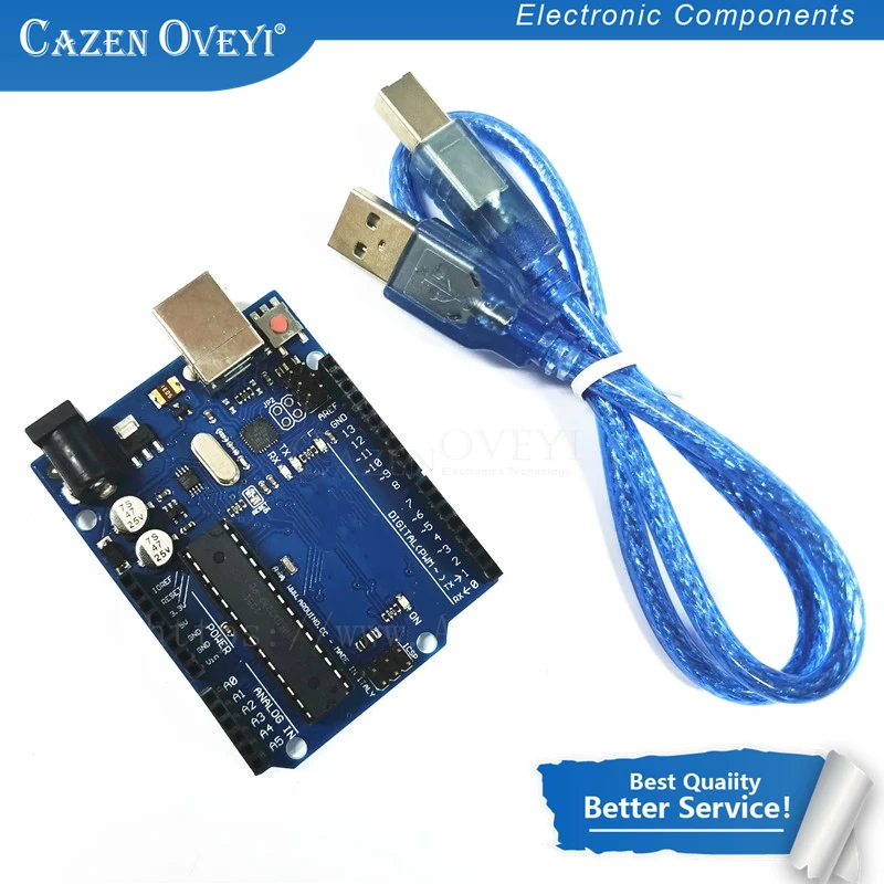 ООН Комплект UNO R3 MEGA328P ATMEGA16U2 за для Совместимость в наличии|Интегральные схемы| |