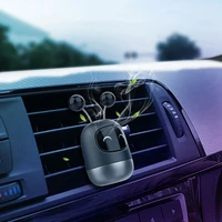 cute robot car perfume air freshener aromatherapy solid for car air vent outlet freshener air condition clip diffuser 2020