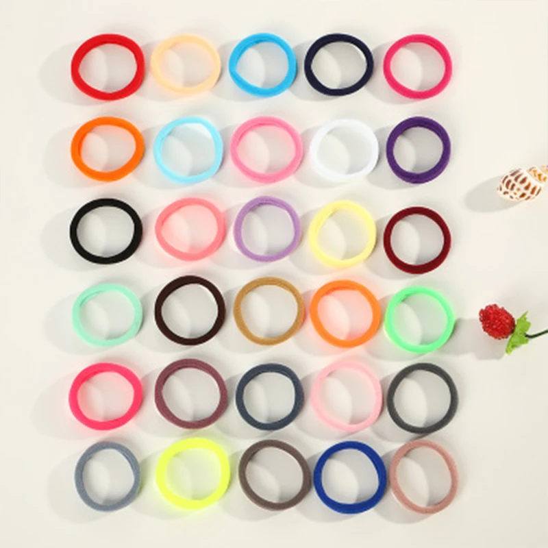 20 шт./компл. Детские резинки для волос карамельных цветов по самой низкой цене