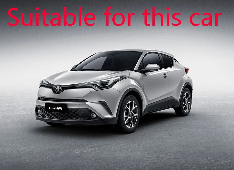 Для Toyota C-HR CHR AX10 2019 2020 автомобильные аксессуары ABS хромированный задний бампер