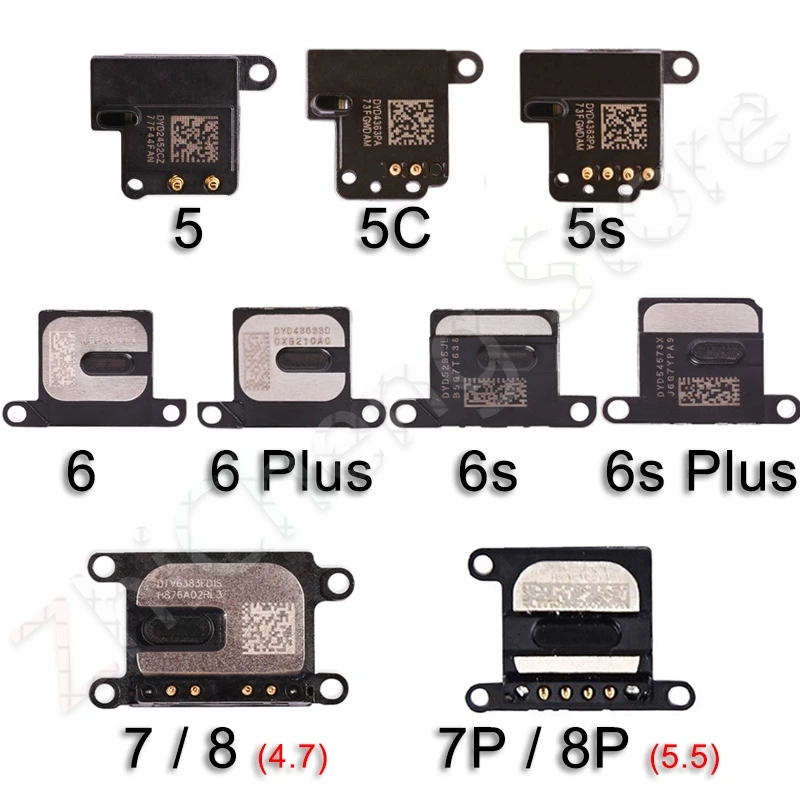 Оригинальный верхний Гибкий наушник для iPhone 6 6s 7 8 Plus 5 5S SE телефон маленький