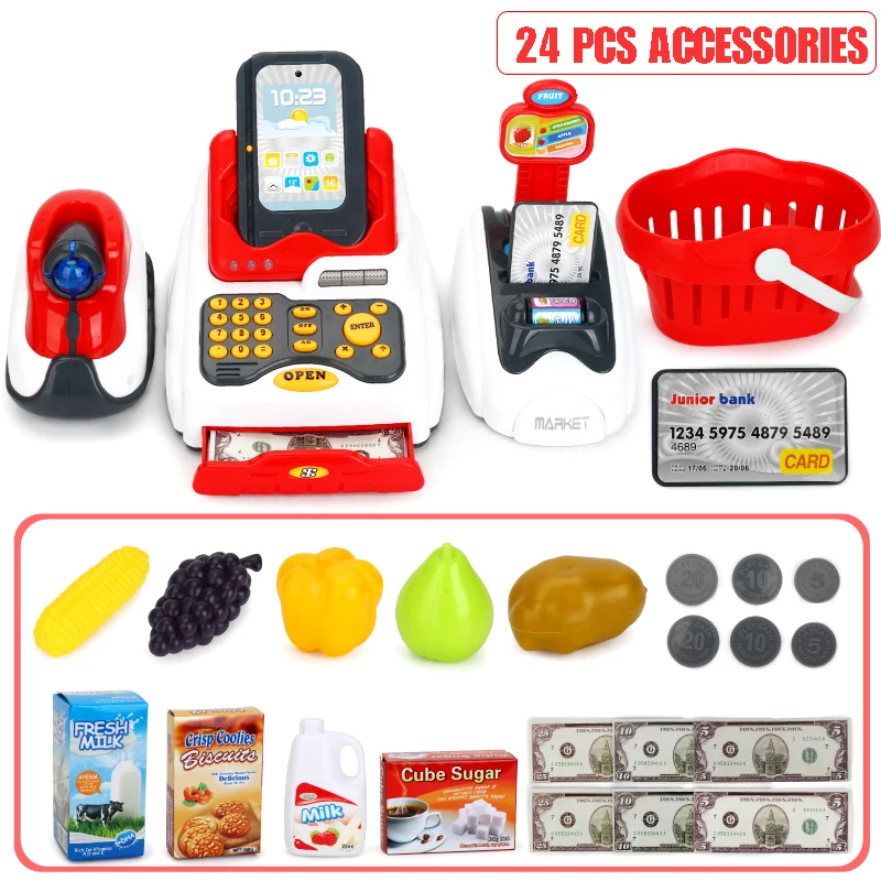 Новый классический симулятор мастеров кассовый аппарат игрушки для детей