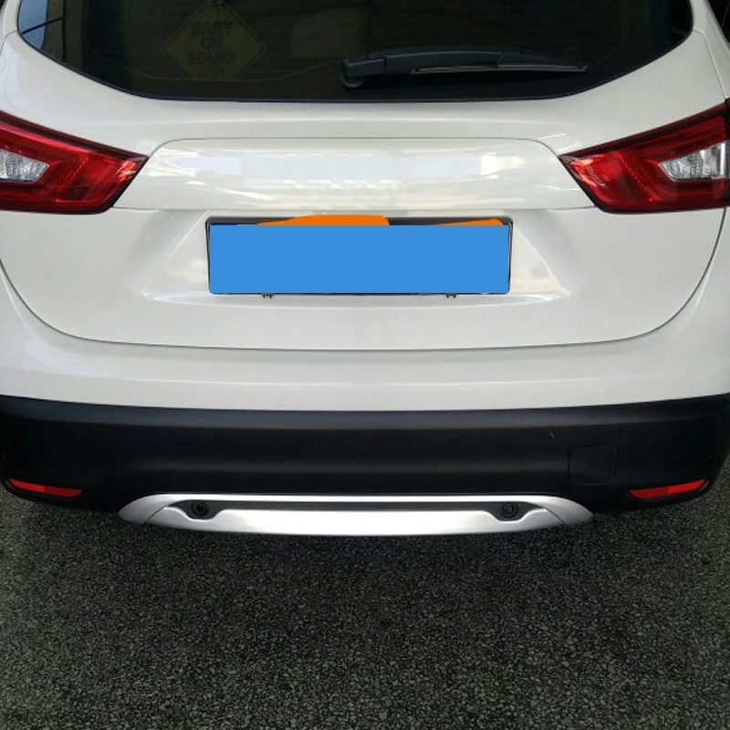 ABS аксессуары для Nissan Qashqai J11 Dualis Qashqai передний и задний бампер защитная пластина