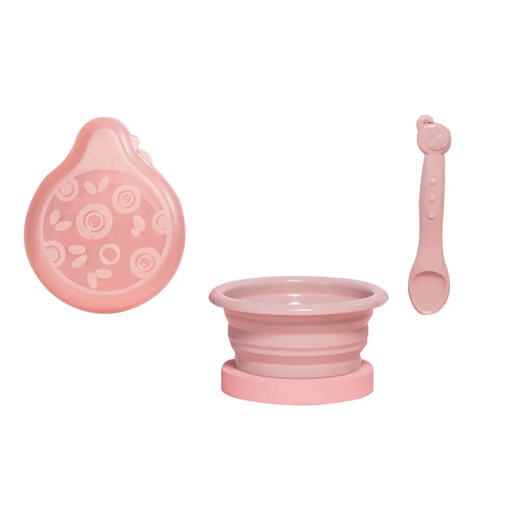 

Lunch Box Kid Baby Children Infant Feeding Bowl Dishes Rice Feeding Bowl With Spoon Storage Box Food Bowl