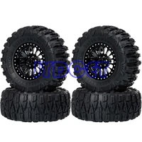 4p 2 2 metal beadlock wheel hub rim120mm tyre tires 2029 6021 for 110 rc crawler axial scx10 rr10 wraith trx4 km2 yeti