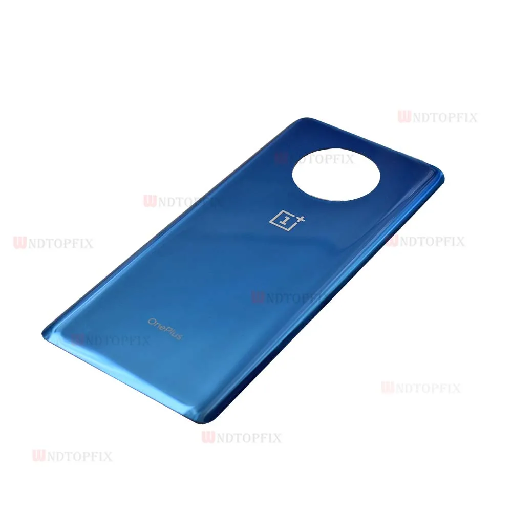 Новый Батарея чехол для Oneplus 7T Задняя крышка Стекло Дверь заднего света Pro Корпус
