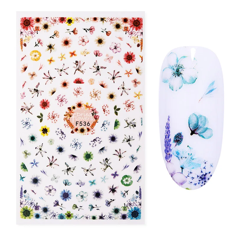 9 Стикеры 3D на ногти Nail Art Переводные картинки, украшения для ногтей, переводные наклейки, милые красные Летающие птицы, аксессуары для дизайна ногтей - Цвет: 9