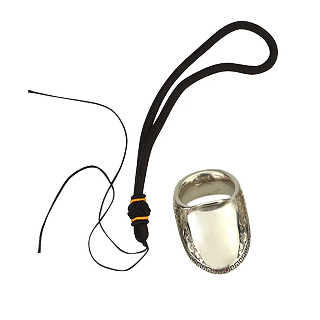 

Archery Thumb Finger Ring - Traditional Brass Wrist Archery Thumb Ring - Finger