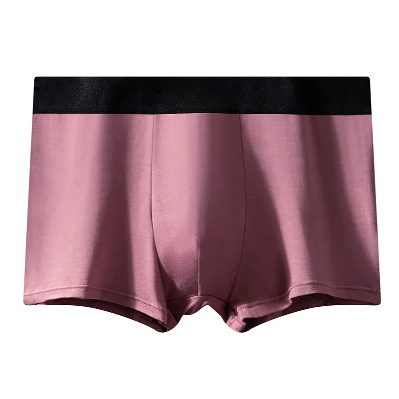 

Seamless Male Panties Breathable Boxers Shorts Men Underwear U Bulge Pouch Sexy Underpants Solid Comfortable Boxers Cueca Homme