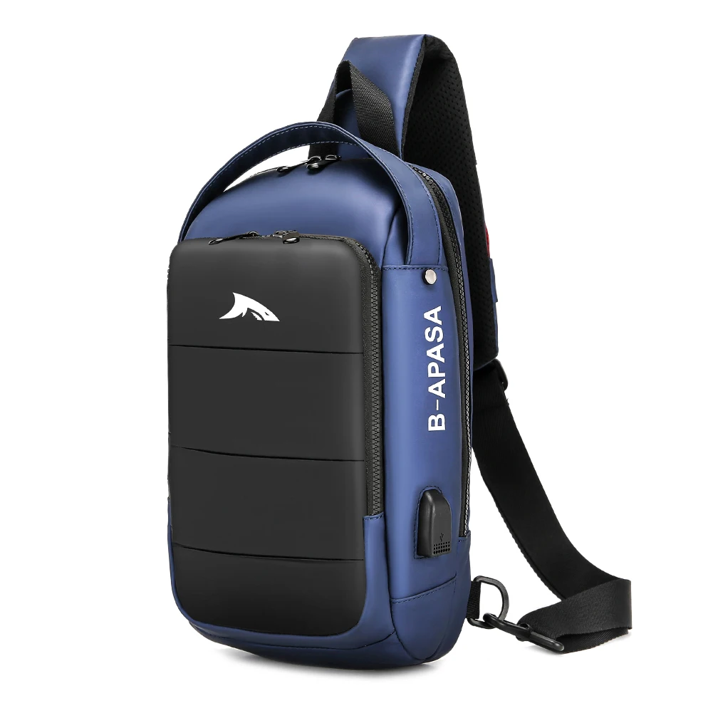 

Многофункциональная Мужская нагрудная сумка, классический поясной кошелек для денег, вместительная забавная Повседневная Классическая ви...