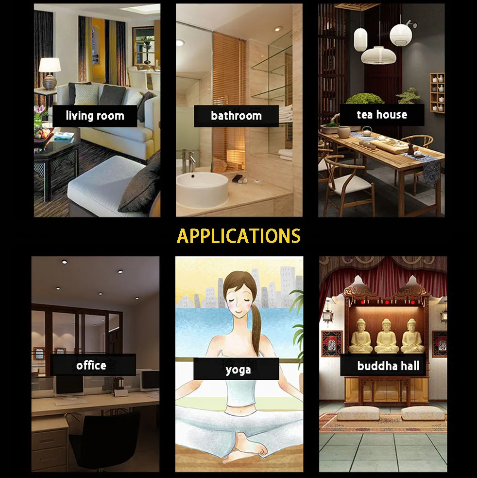 Диффузор палочки Комбинации сандалового дерева уд духи в домах Ладан для