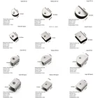 Стеклянные зажимы 201304, зажимы из нержавеющей стали, регулируемый квадратный Полукруглый Держатель для полок, угловой кронштейн