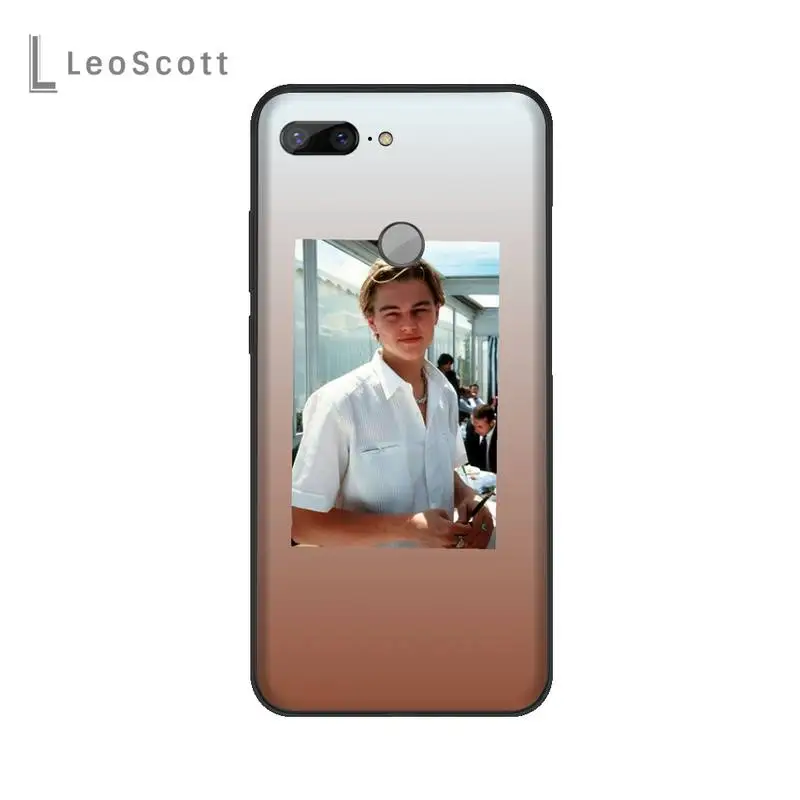

Leonardo Dicaprio young cool Phone Case For Huawei Enjoy 7 7s 8 8e 9 9e 10 plus P8lite 2017 Honor 5a view9 play 3e