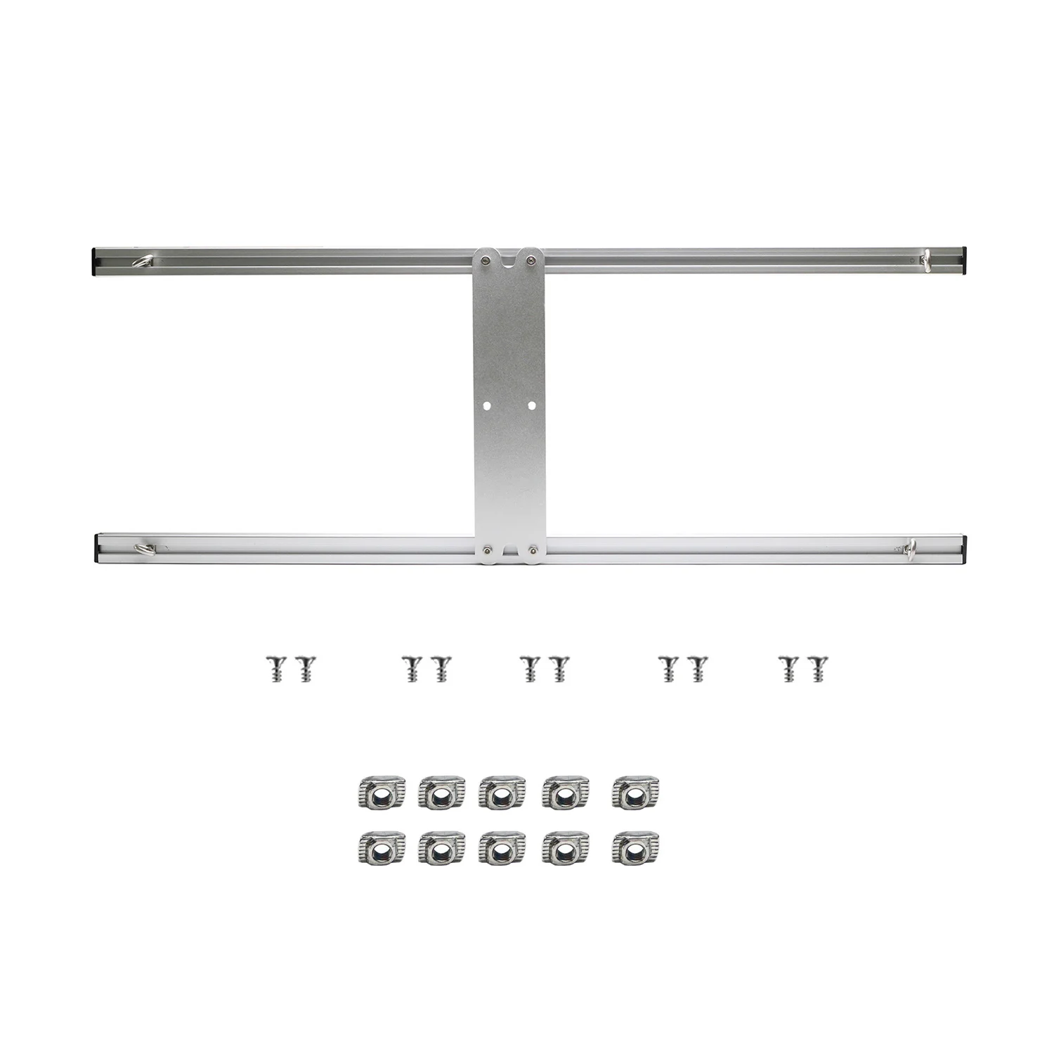 

60CM/23.6" Grow Light Bar Hanging Shelf Bracket Aluminum Profile Holder