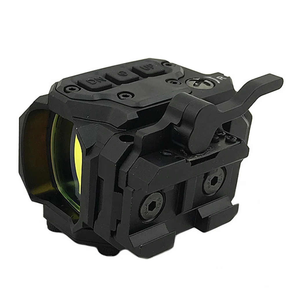 

R1X Red Dot Sight Scope Optical Reflex Holographic With IR Function Quick Release Mounts 20mm Rail Hunting Tactical Riflecope