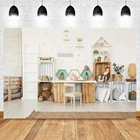 Фотофон Laeacco белый для детской комнаты, для студийной фотосъемки