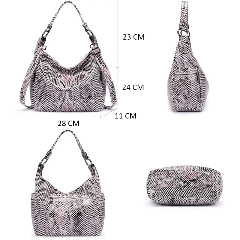 Сумка REALER Женская через плечо кожаная | Багаж и сумки