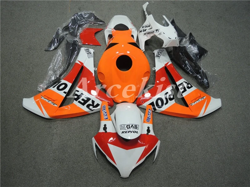 

Injection Mold New ABS Whole Fairings kit Fit For Honda CBR1000RR CBR1000 2008 2009 2010 2011 08 09 10 11 Bodywork Red orange