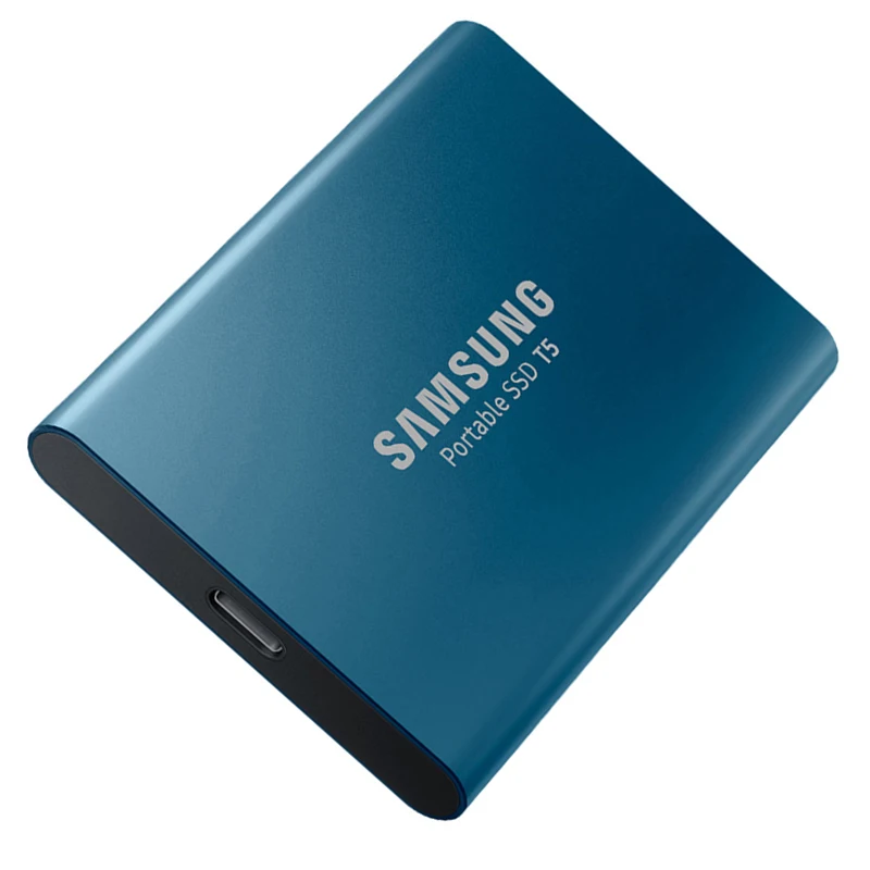 Внешний твердотельный накопитель SAMSUNG T5 SSD 500 ГБ 1 ТБ USB3.1 HDD Type C портативный для