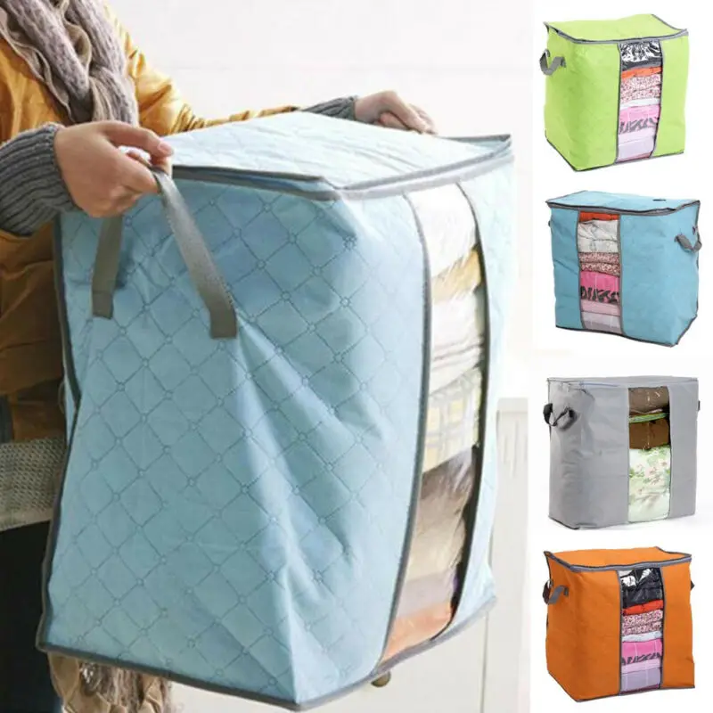 Travel Tote Duffles Large Storage Bags Zipped Underbed Clothes Pillows Bedding Quilts Duvets Laundry | Багаж и сумки