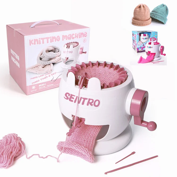 Вязальная машина для шерсти творческие игрушки сделай сам девочек шапочка шарф