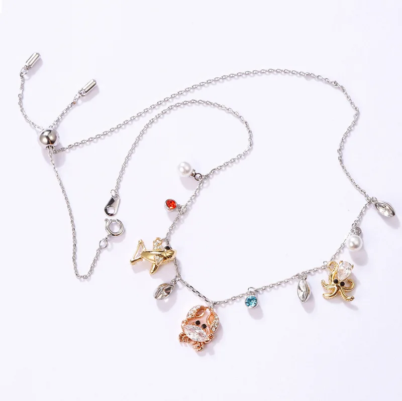 Модные ювелирные изделия высокого качества SWA очаровательные морские жизни