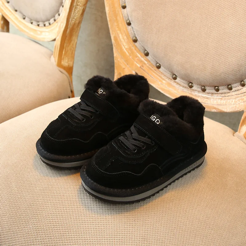 Детские замшевые ботинки розовые ботильоны из натуральной кожи с мехом для