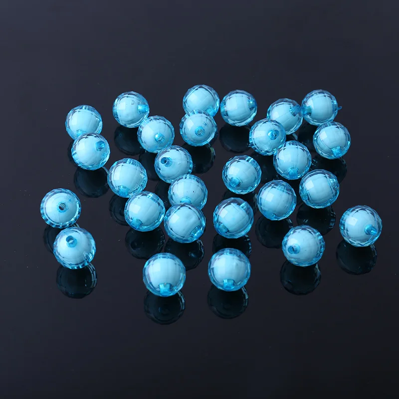 The Best-Selling New 15 14mm Beads Suitable For Making Exquisite Handmade Jewelry DIY Crafts Multi-Color Acrylic Material | Дом и сад