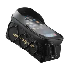 Bicycle Bag Frame Front Top Tube Cycling Bag Waterproof Phone Case Touchscreen Bag MTB Pack Bike Accessories