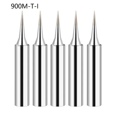 5 шт. 900M-T медные паяльные жала IS/I/B/K/SK/2.4D/3.2D/1C/2C/3C/4C головка сварочных жал без свинца