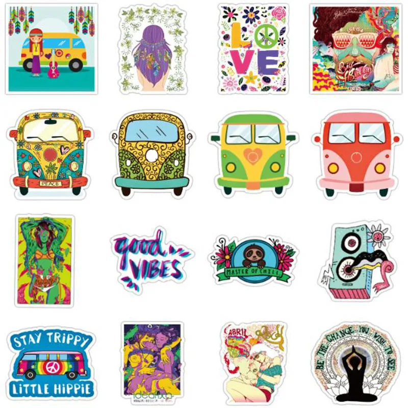 10/50 шт./набор Детские Водонепроницаемые наклейки на ноутбук | Игрушки и хобби