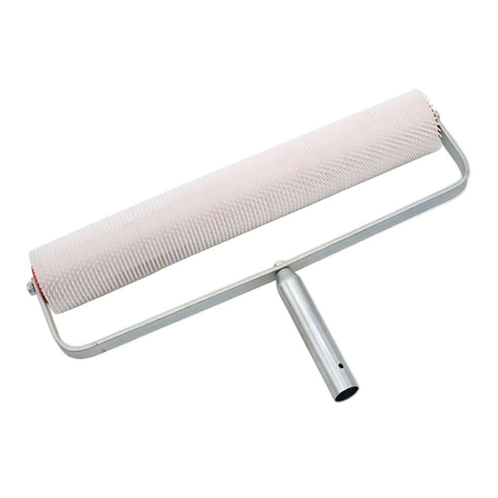 Самодельный ролик для аэрации пола с пиками 50 см х 14 мм ручные инструменты