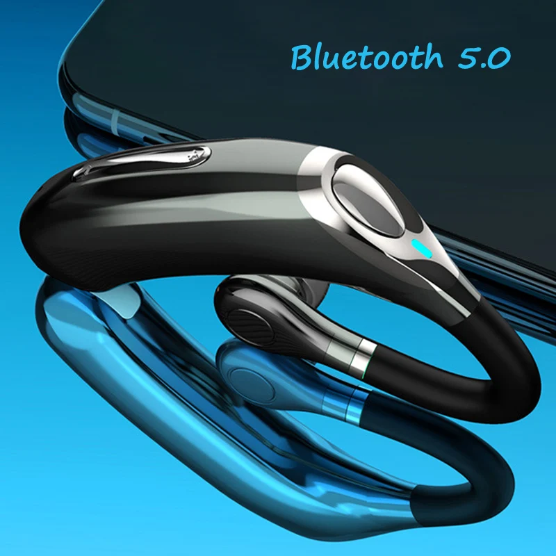 BGreen Business Style Bluetooth 5.0 Earphone Waterproof Sports CVC Noise Cancellation Wireless | Электроника