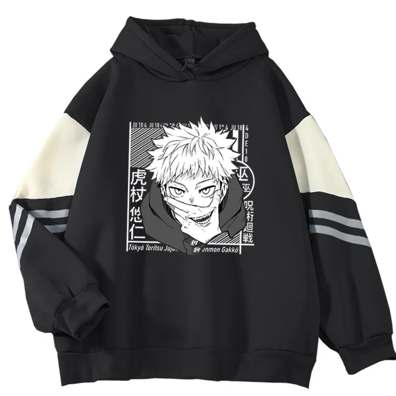 Y2K новая женская одежда флисовая эстетичная модная толстовка с аниме принтом