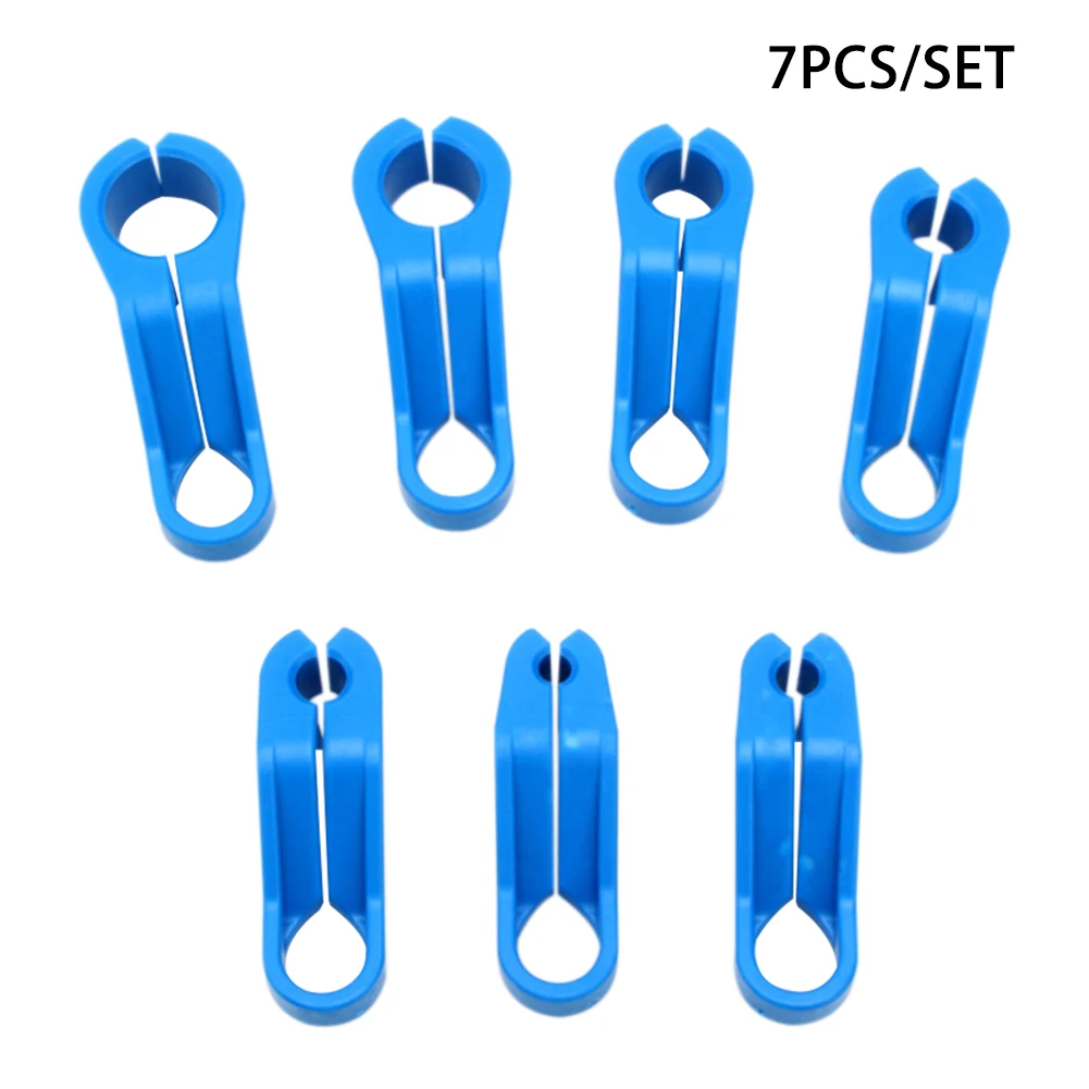 

7pcs/set Portable Pipe Removal Tool Accessories Quick Connector Durable Professional Car Air-conditioning Easy Use 7 Sizes