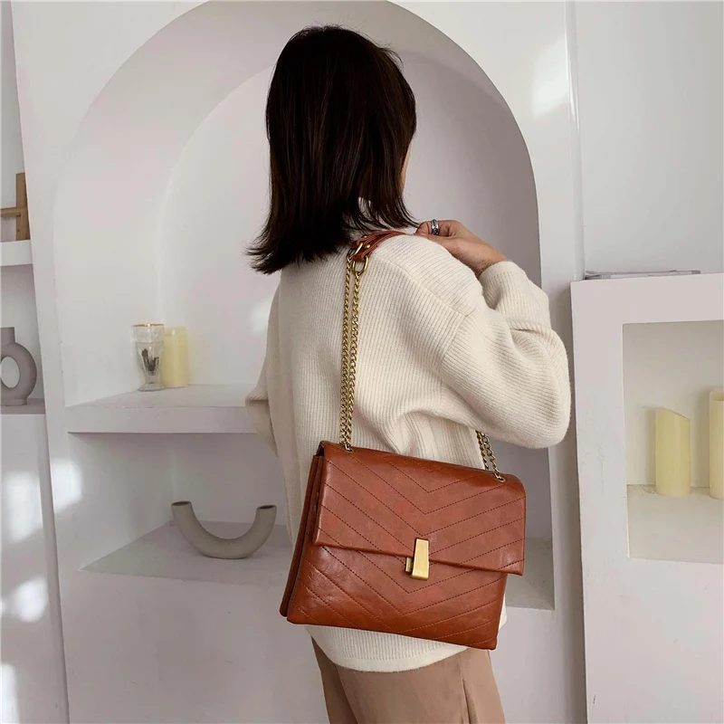 Известный бренд женская сумка Роскошная сумочка дизайнерская прошитая черная