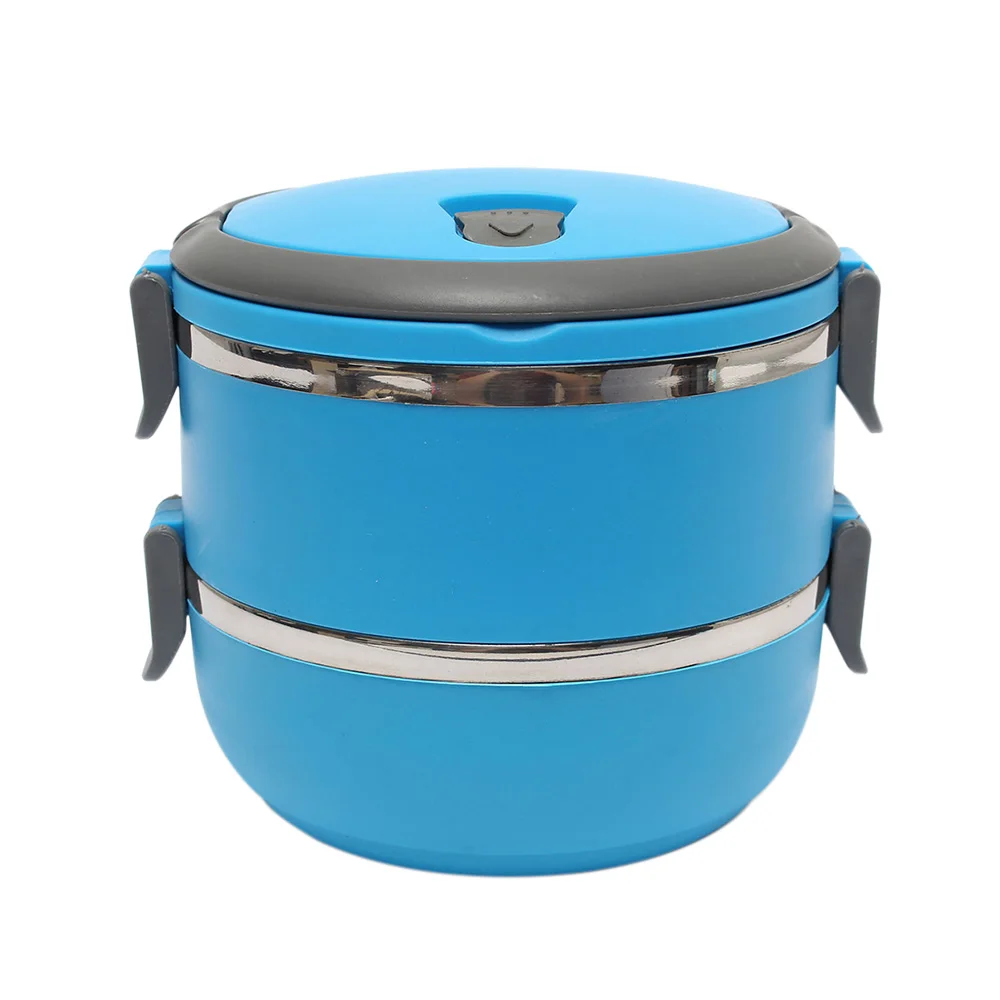 Hot New Portable Lunch Box 2 Layers Food Container Stainless Steel Thermal Insulated Bento Home Use Office School | Дом и сад