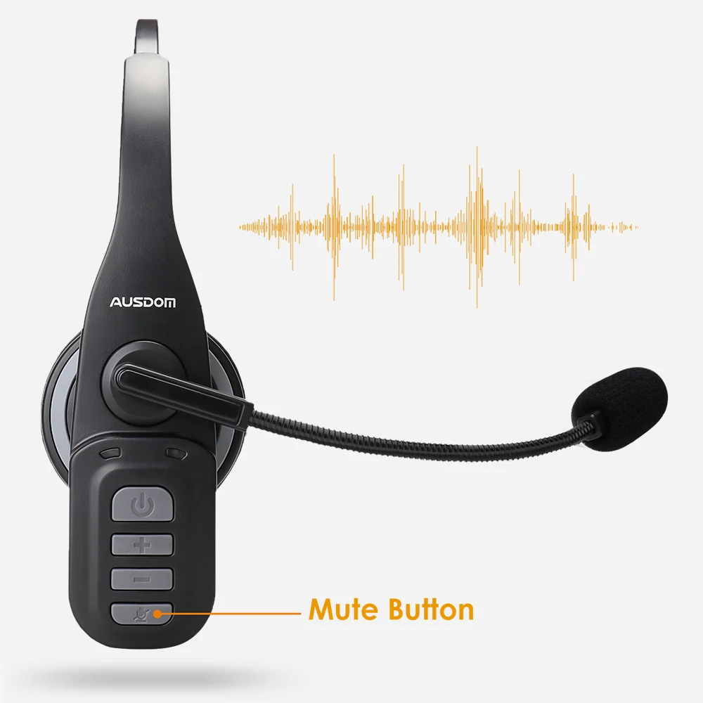 Беспроводная телефонная гарнитура [OriginalAUSDOM BW01 Bluetooth 5 0 микрофон с