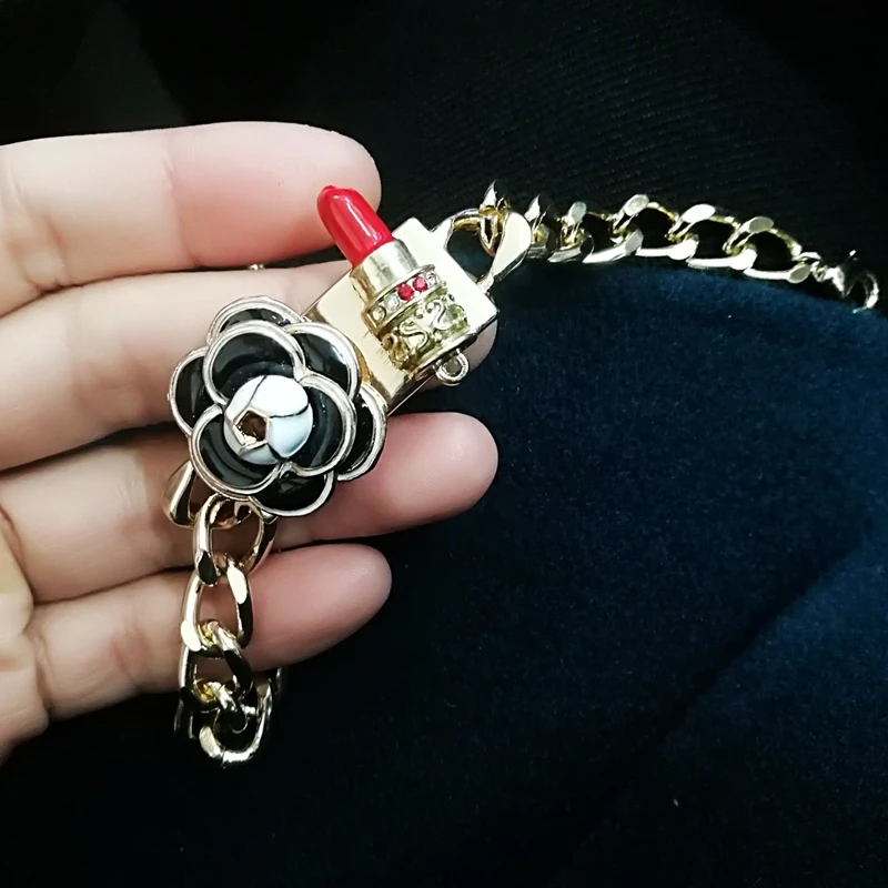 

Корейский модный Цветочный браслет-цепочка для женщин, ювелирные изделия для вечеринок