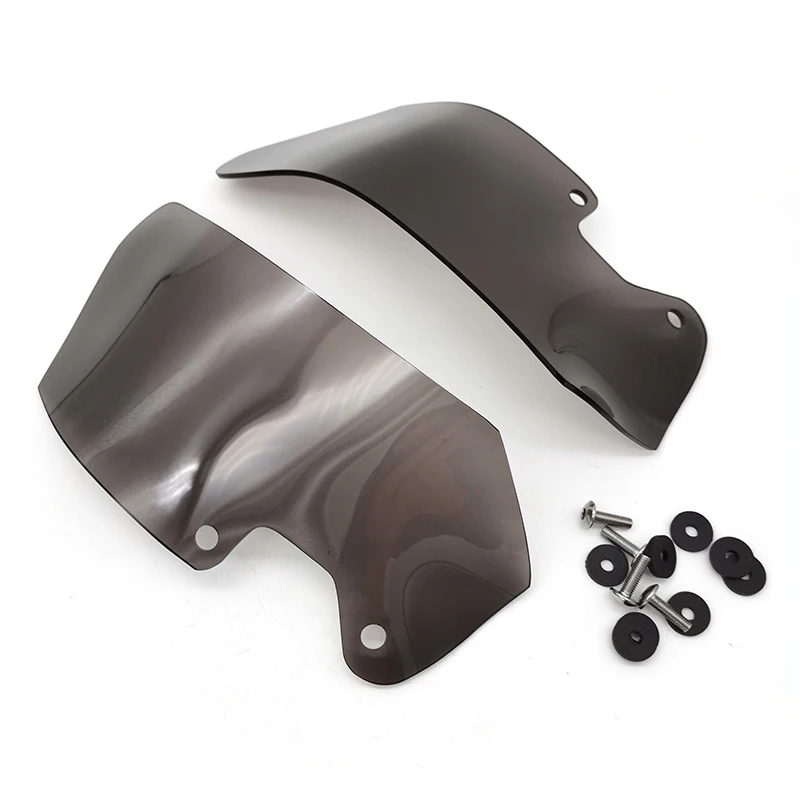 

2pcs Motorcycle Side WindScreen Black Plastic For BMW R1200GS ADV 2004-2012