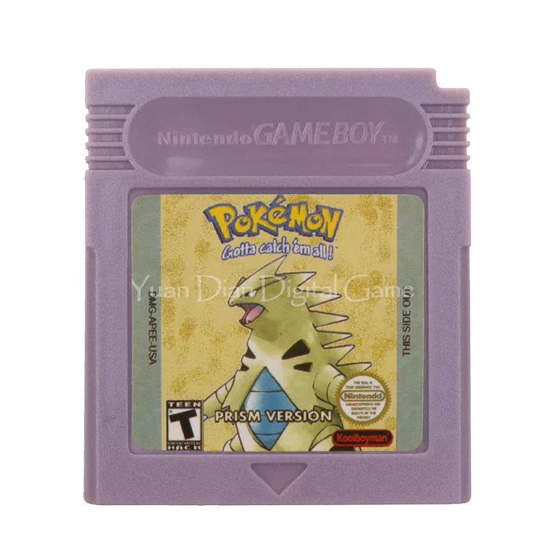 Для Nintendo GBC видеоигры картридж консоль карта тыкать серия Призма английская