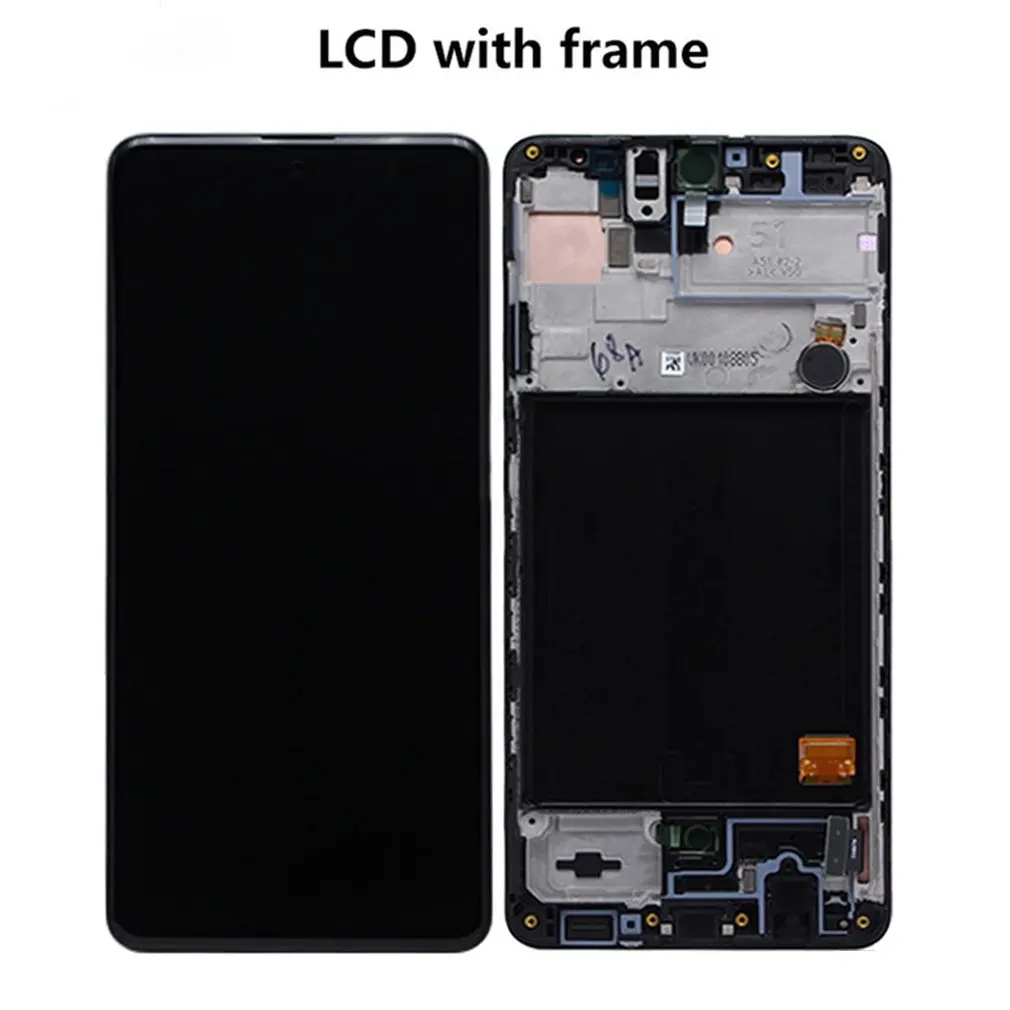 

LCD Display Screen Touch Screen With Digitizer Mobile Phone Screen Repair Tool Set Suitable For Samsung A51